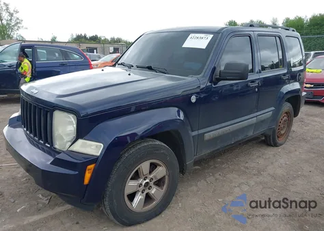 2012 Jeep Liberty Sport из США, поврежденный, VIN 1C4PJMAK3CW140726